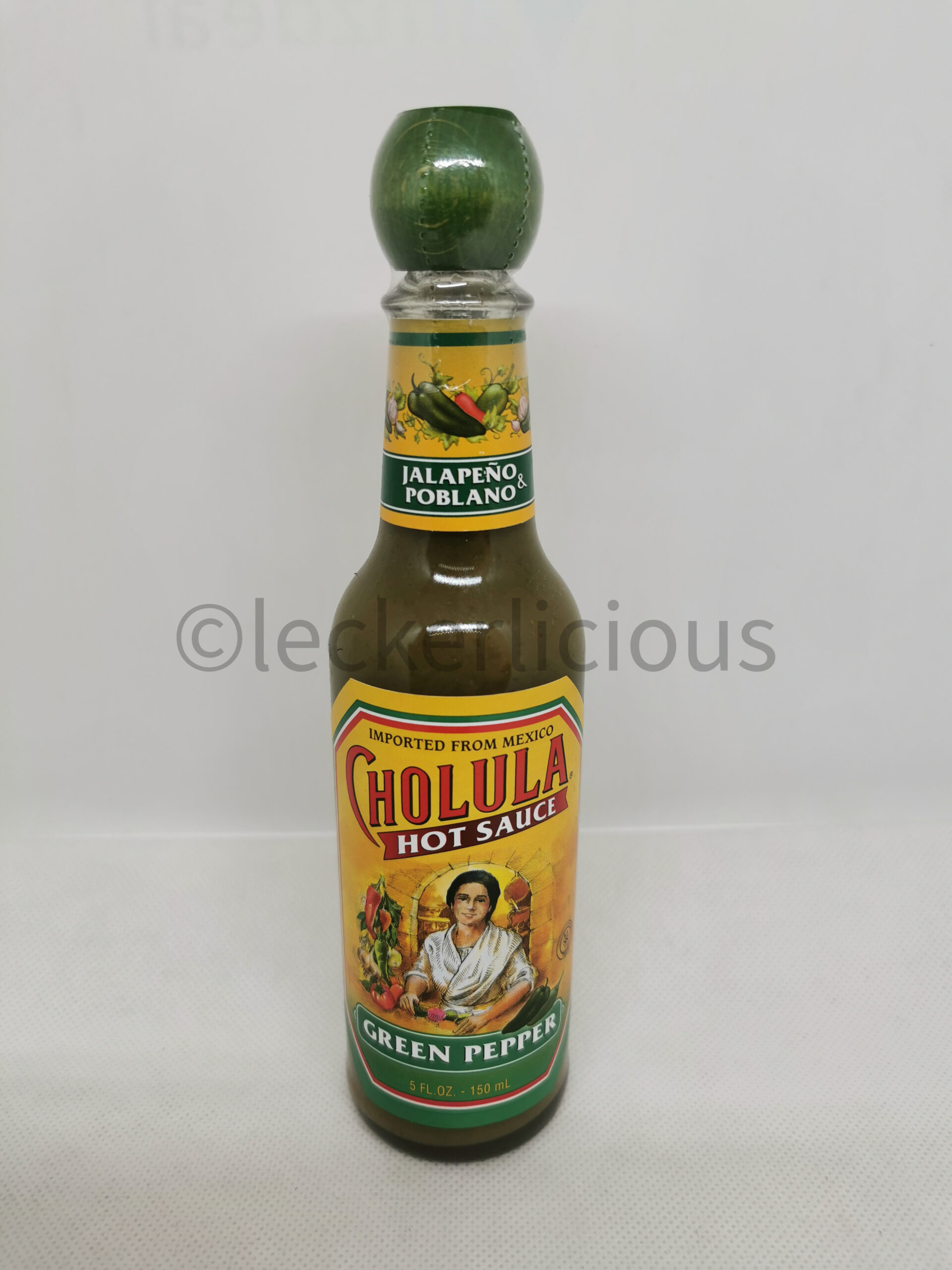 Cholula Hot Sauce Green Pepper 150ml Leckerlicious